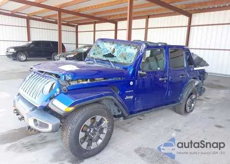 2019 Jeep Wrangler Unlimited Sahara 4X4 from USA, damaged, VIN 1C4HJXEN2KW546683